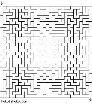 Printable Maze Game